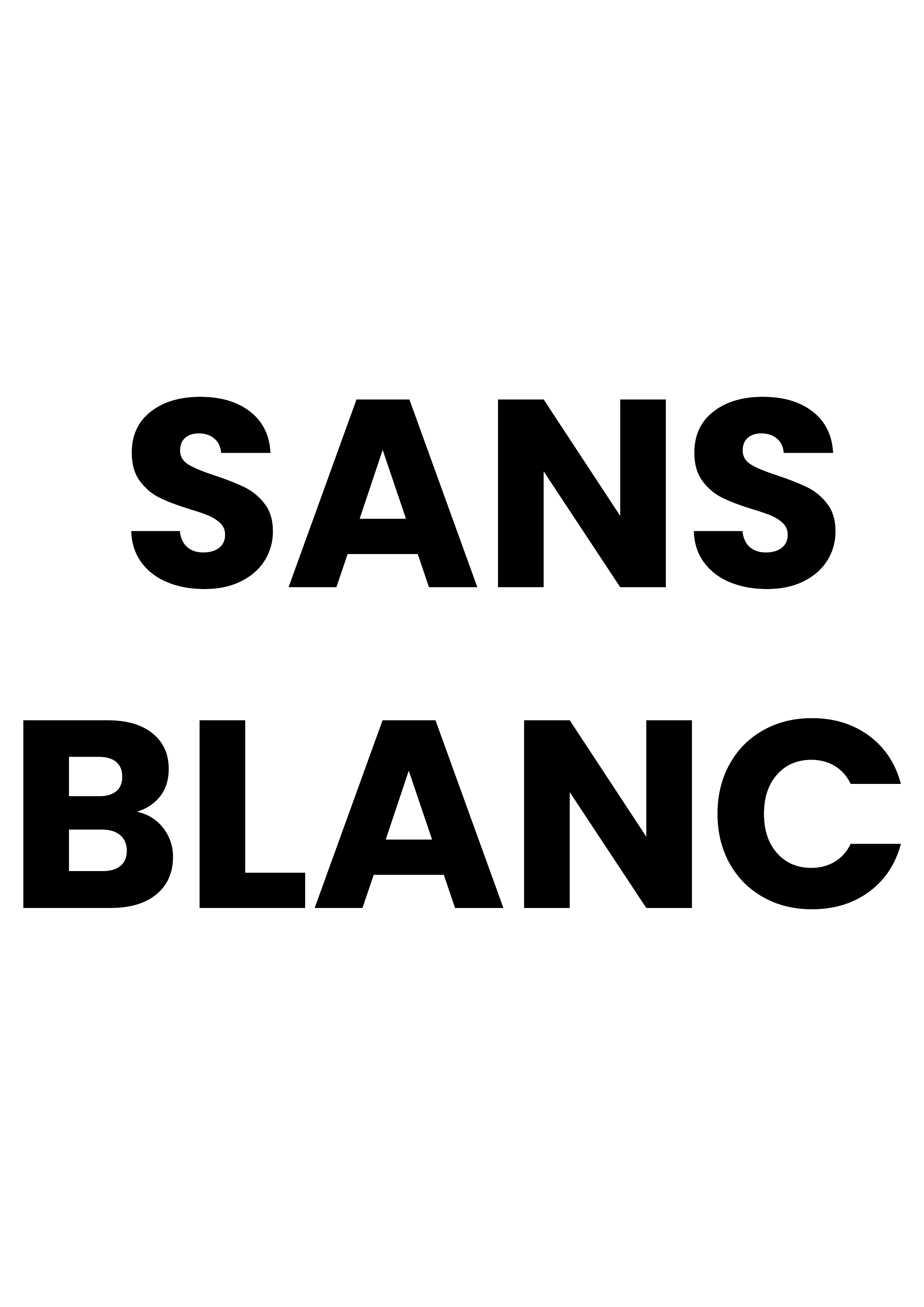 Blanc de soutien